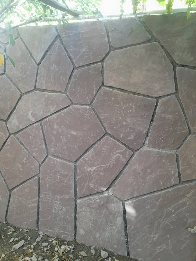 اجرای سنگ مالون